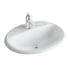 Chậu Rửa Lavabo Âm Bàn Inax L-2395V Dương Vành