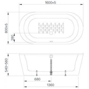 ban ve bon tam inax bf 1656