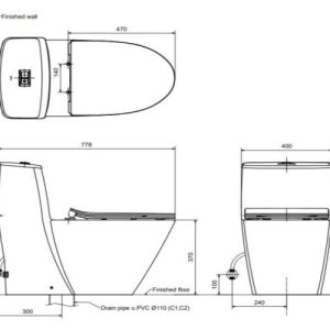 bon cau 1 khoi inax ac 919vrn