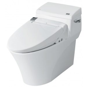 Sản phẩm bồn cầu nắp rửa điện tử Inax AC-1017R+CW-KA22AVN