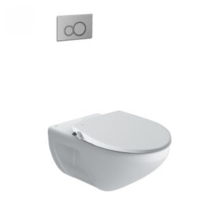 Bồn cầu treo tường nắp rửa cơ Inax AC-23P+CW-S15VN