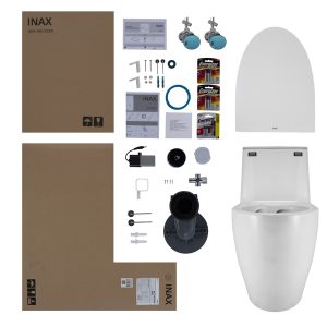 Bon cau Inax ACT-902VN va phu kien di kem