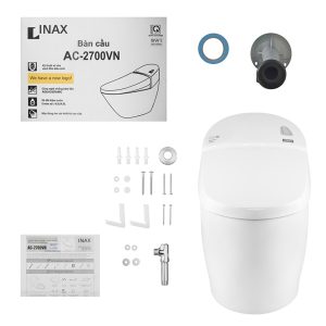 Bản vẽ bồn cầu inax ac 2700vn