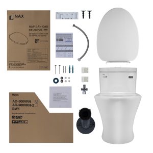 Mo hop bon cau Inax AC 900VRN 2