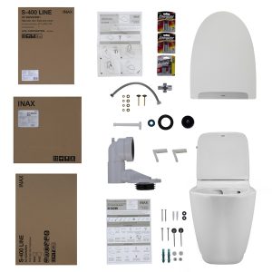 Bon cau Inax ACT-832VN va phu kien kem theo