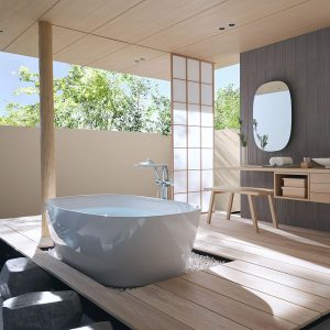 Phong mau Bon tam Inax BF-1760V anh 2