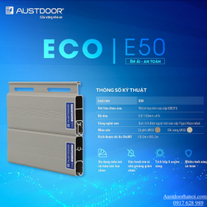 Cửa Cuốn Austdoor Khe Thoáng E50i