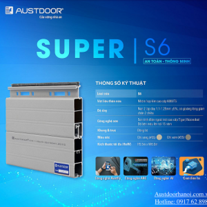 Cửa Cuốn Austdoor Khe Thoáng S6