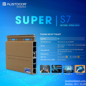 Cửa Cuốn Austdoor Khe Thoáng S7