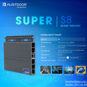 Cửa Cuốn Austdoor Khe Thoáng S8