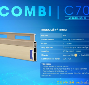 Cửa Cuốn Austdoor Siêu Thoáng C70